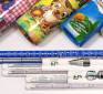 フルカラー印刷鉛筆とフルカラー印刷筒入り色鉛筆と全面UVオフセット印刷鉛筆の画像