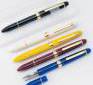 2色ボールペンとシャープペンの機能を備えた3メカ多機能ペンの画像